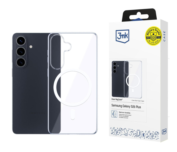 3mk Clear MagCase do Samsung Galaxy S26 - 1507956 - zdjęcie